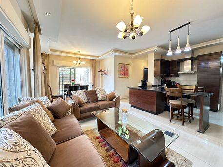 Amman, Apartments/Houses, JOD 13000/year,  Furnished,  2 BR,  100 Sq. Meter,  Ground Floor Apartment For Rent In Al-Swafiyieh