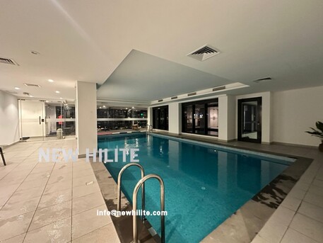 Salmiya, Apartments/Houses, KWD 570/month,  Furnished,  2 BR,  Sea View And City View Two Bedroom Apartment For Rent In Salmiya