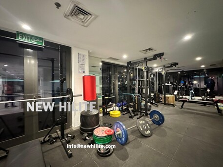 Salmiya, Apartments/Houses, KWD 570/month,  Furnished,  2 BR,  Sea View And City View Two Bedroom Apartment For Rent In Salmiya