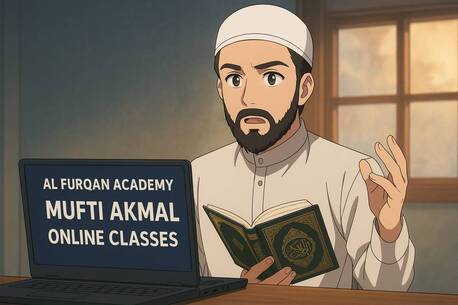 London, Lessons Offered, Al Furqan Academy Mufti Akmal Online Classes