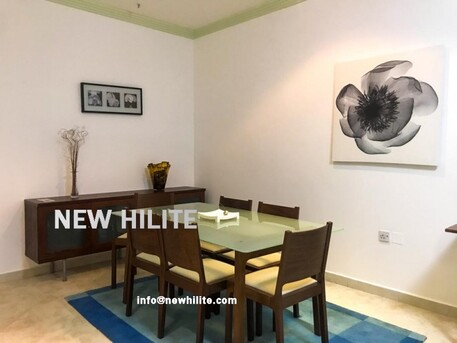 Salmiya, Apartments/Houses, KWD 850/month,  2 BR,  Seaview Furnished Two Bedroom Apartment For Rent In Salmiya