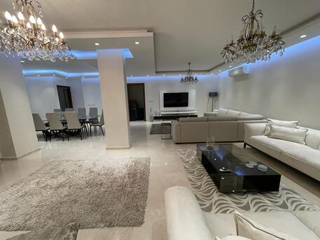 Amman, Apartments/Houses, JOD 24000/year,  Furnished,  3 BR,  Ground Fully Furinshed 3B Apart With Garden In Um Uthaina 00962777688956