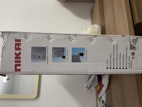 Dammam, Appliances, SAR 279,  Nikai Brand New  13 Fins Oil Radiator (Heater)