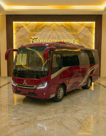 Cairo, Automotive, إيجار أتوبيس ميتسوبيشي 28 راكباً للسفر والر