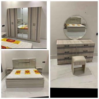 Al Olaya, Furniture, Luxury And Modern Family Bedroom Furniture Set With Free Delivery In Riyadh