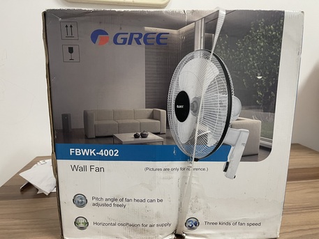 Khobar, Appliances, SAR 350,  Gree Wall Fan 16 Inch - FBWK-4002 Brand New