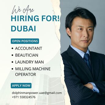 Dubai, Jobs, WANTED FOR DUBAI