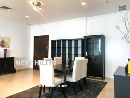 Salmiya, Apartments/Houses, KWD 1350/month,  Furnished,  3 BR,  Three Bedrooms Fully Furnished Sea View Apartment For Rent In Salmiya