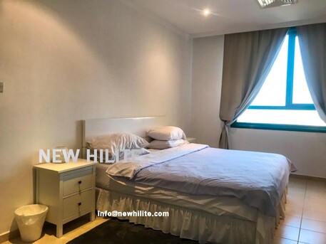 Salmiya, Apartments/Houses, KWD 1350/month,  Furnished,  3 BR,  Three Bedrooms Fully Furnished Sea View Apartment For Rent In Salmiya