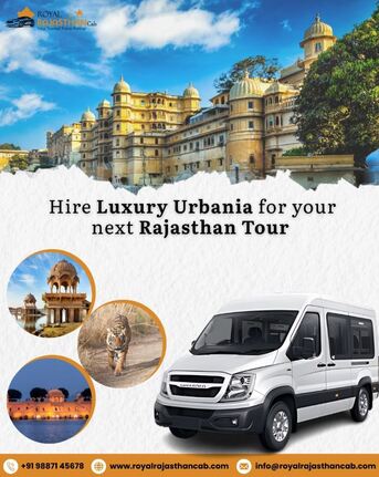 Jaipur, Travel, Luxury Urbania Tempo Traveller Services In Jaipur