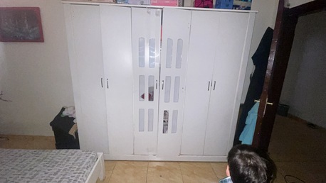 Riyadh, Furniture, SAR 800,  Bed Set Along With Matress And  Cabinet