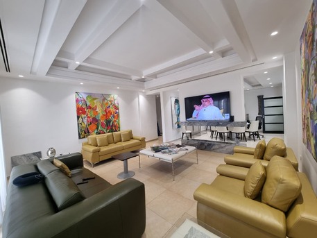 Amman, Apartments/Houses, JOD 37000/year,  Furnished,  4 BR,  430 Sq. Meter,  Modern Furnished Apartment For Rent In Jabal Amman