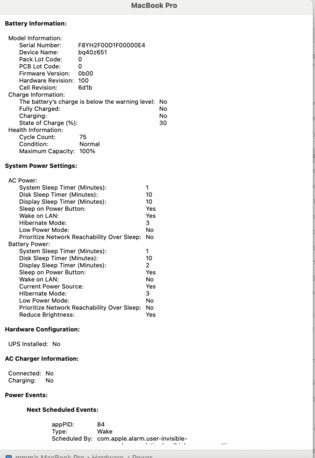 Olaya, Computers, SAR 6599,  MacBook Pro M3 Pro 14&rdquo; 2023 RAM:18GB SSD: 1TB Graphic Card:18 Core Battery Cycle: 75(100%)