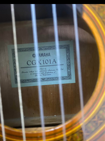 Jeddah, Musical Instruments, SAR 600,  Yamaha Classical Guitar CGX101A