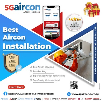 Singapore, Air Conditioners, SGD 999,  Aircon Installation Singapore