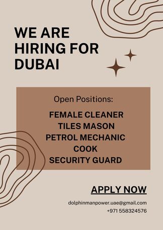 Dubai, Jobs, SEEKING FOR DUBAI