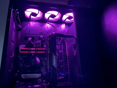 Al Rehab, Computers, SAR 4800,  Gaming Pc + Monitor 144 Hz