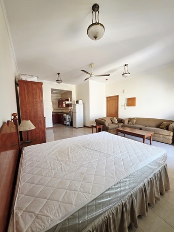 Gudaibiya, Apartments/Houses, BHD 200/month,  Furnished,  Studio,  - Fully Furnished Spacious Studio Balcony Flat With Ewa @200/BD In Gudaibiya