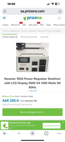 Riyadh, Appliances, SAR 1,  Electricity Converter 110v To 220 Also 230v To 110v Made In Japan 1000 Watt