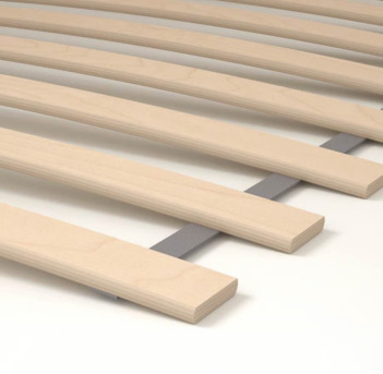 Riyadh, Furniture, SAR 200,  IKEA MALM Bed Frame, High, Black-brown/Lur&ouml;y, 90x200 Cm