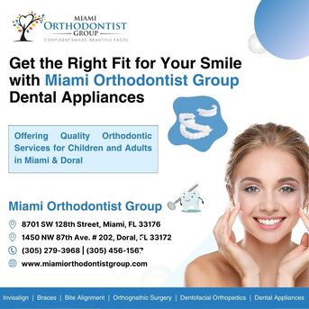 Miami, Dental, Get The Right Fit For Your Smile With Miami Orthodontist Group Dental Appliances