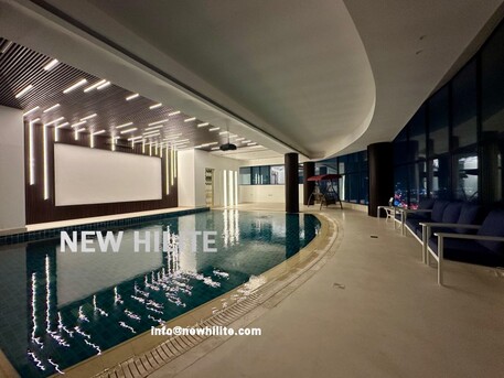 Salmiya, Apartments/Houses, KWD 1000/month,  3 BR,  Sea View Three Bedroom Apartment With Balcony In Salmiya