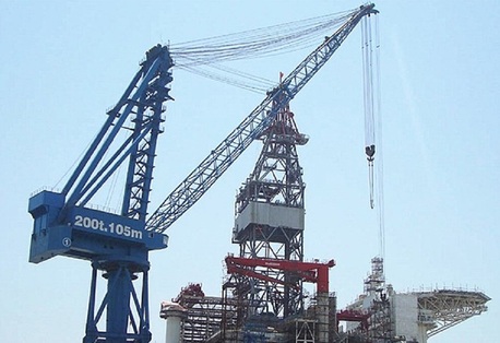 Da Nang, Heavy Equipment, VND 1,  Shipyard Jib Crane Manufacturer & Supplier | Heavy Duty Marine Lifting