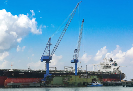 Da Nang, Heavy Equipment, VND 1,  Shipyard Jib Crane Manufacturer & Supplier | Heavy Duty Marine Lifting