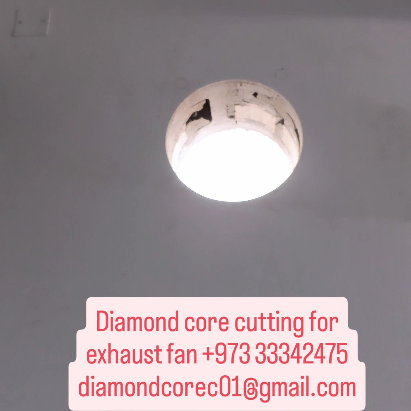 Manama, Construction, Diamond Core Cutting And Concrete Slab Cutting Works