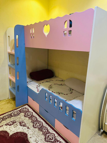 Riyadh, Furniture, SAR 800,  For Sale: Kids Bunk Bed
