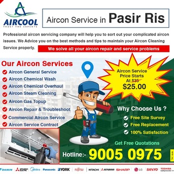Singapore, Air Conditioning, Aircon Service In Pasir Ris