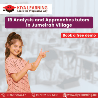 Dubai, Lessons Offered, IB Analysis And Approaches Tutors In Jumeirah Village