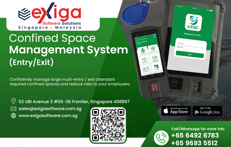 Singapore, Software Development, Confined Space Management System