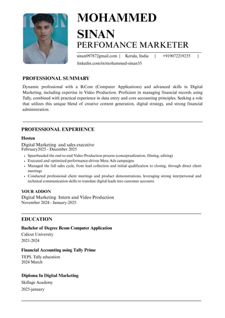 Dubai, Job Seekers, Advanced Skill In Digital Marketing.including Expertise In Video Production Ana Data Entry