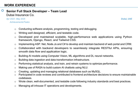 Khobar, Job Seekers, Full Stack Developer | IT Engineer | AI Engineer &ndash; Seeking Opportunities