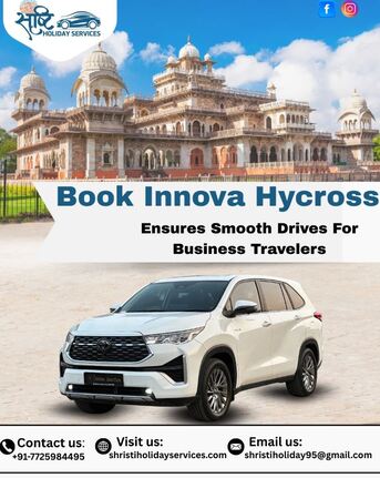 Jaipur, Travel, Best Innova Hycross Car Hire Jaipur - Shristi Holiday Services