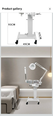 Jeddah, Machinery, SAR 2500,  Beauty Spa Salon Skin Care Facial Cleansing And Hydrating Equipment With The Black Chair