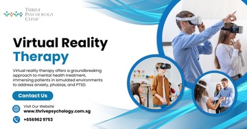 Singapore, Counseling, Virtual Reality Therapy For Real-Life Challenges