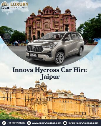 Jaipur, Travel, Book Innova Hycross On Rent In Jaipur | Luxury Taxi Cab
