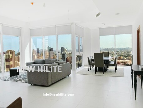 Kuwait City, Apartments/Houses, KWD 1150/month,  3 BR,  Furnished Three Bedroom Apartment For Rent In Bneid Al Qar