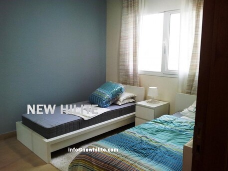 Salmiya, Apartments/Houses, KWD 700/month,  Furnished,  3 BR,  Three Bedroom Apartment For Rent In Salmiya