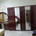 SAR 600,  Bed Set With Cupboard And Dressing Table In Very Good Condition With Low Price