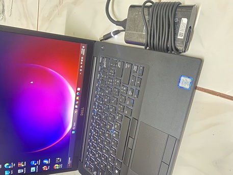 Olaya, Computers, SAR 750,  Dell Laptop Core I7-256GB SSD NVme M.2- 8GB RAM-14&rdquo; FHD Original Charger-Neat And Clean