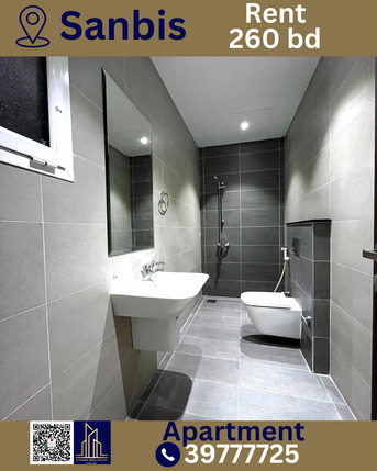 Sanabis, Apartments/Houses, BHD 260/month,  Furnished,  2 BR,  120 Sq. Meter,  Luxury 2BHK For Rent In Burhama &ndash; Just BD 260/-