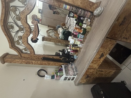 Al Malaz, Furniture, SAR 800,  Bedroom Set , King Size Bed , 6 Door+ 3 Door Wardrobe, Drawer Unit , Dressing, Mirror Unit