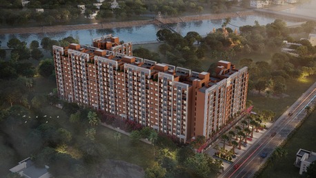 Mumbai, Apartments, Flats, Houses & Villas, Furnished,  Studio,  Premium Flat In Bhatagaon, Raipur &ndash; Krishna Sattvam