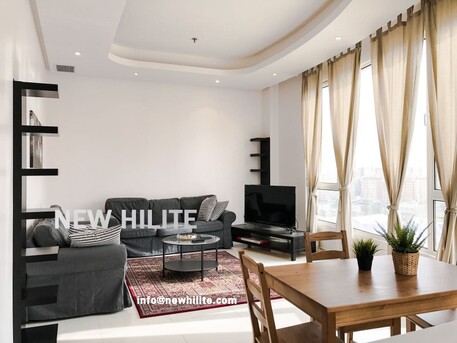 Salmiya, Apartments/Houses, KWD 500/month,  Furnished,  2 BR,  Semi-furnished Two Bedroom Apartment For Rent In Salmiya