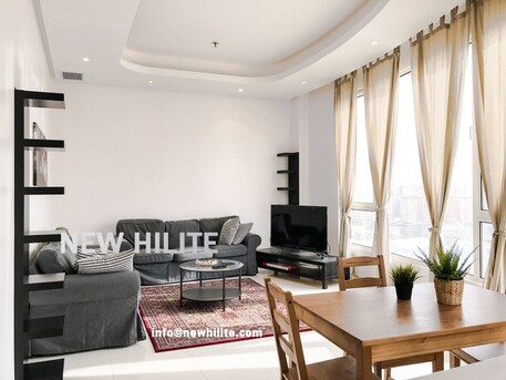 Salmiya, Apartments/Houses, KWD 500/month,  Furnished,  2 BR,  Semi-furnished Two Bedroom Apartment For Rent In Salmiya