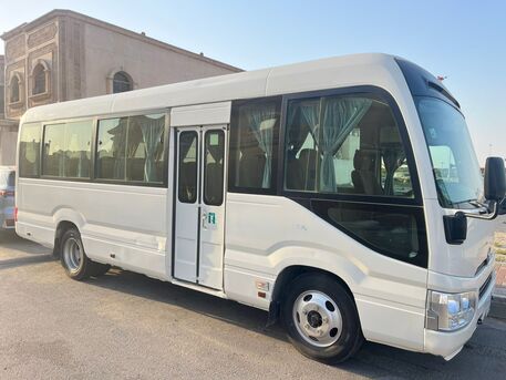 Riyadh, Job Seekers, Toyota Coaster 2022 Model Available For Rent