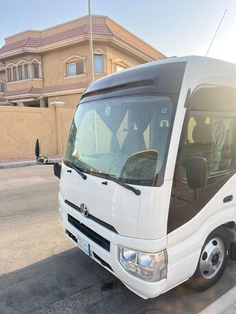 Riyadh, Job Seekers, Toyota Coaster 2022 Model Available For Rent